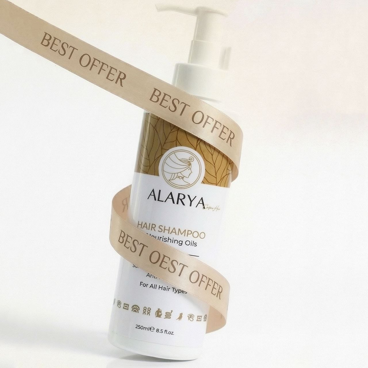 شامبو للشعر من ألاريا بمستخلصات الأعشاب الطبيعي